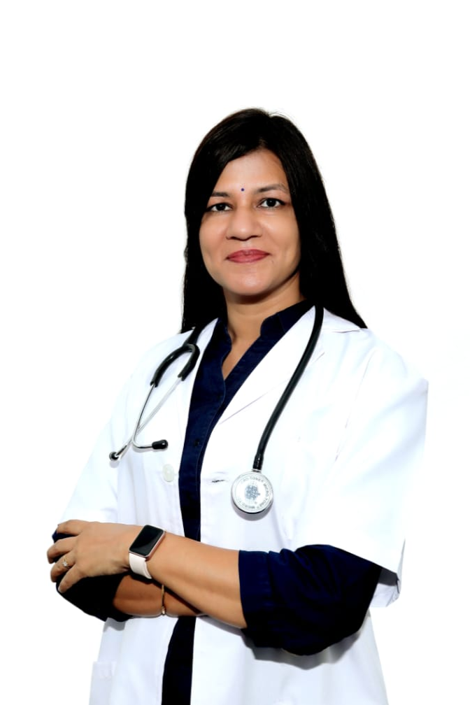 Professional portrait of Dr Anshul Chahar in his clinic