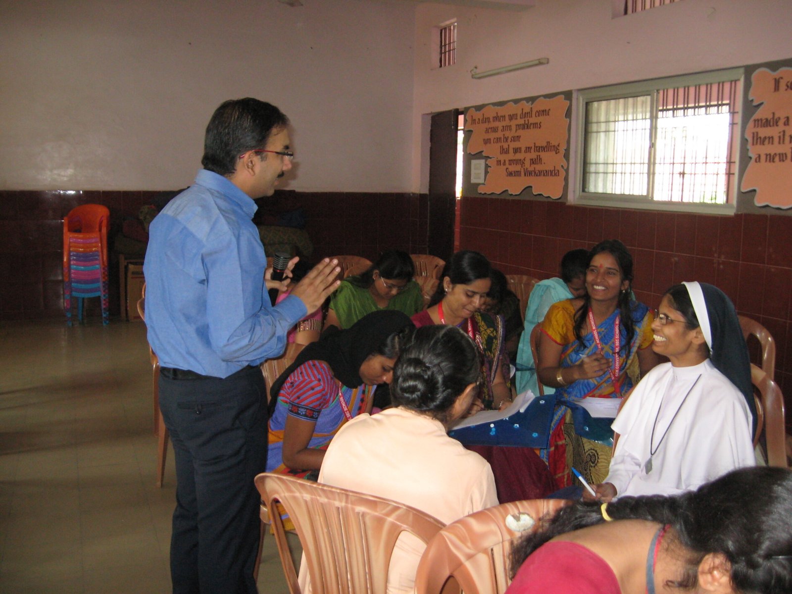 A Dynamic Minds Group workshop with educators